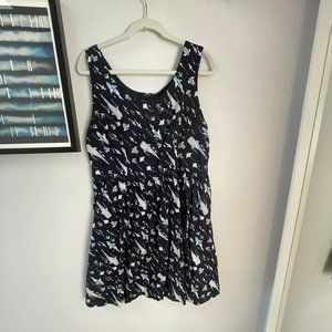 Manta Ray + Shark dress